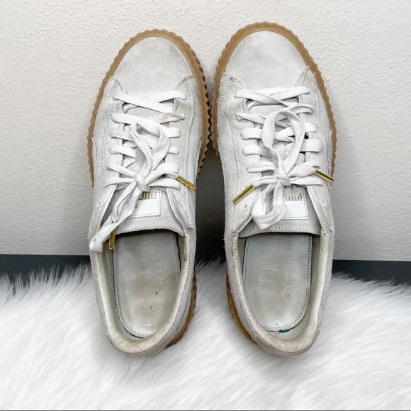 Puma X Fenty by Rihanna Suede Creepers Sneakers - Picture 6 of 11
